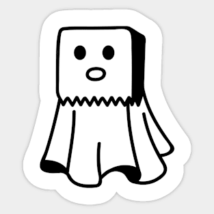 Thief ghost Sticker